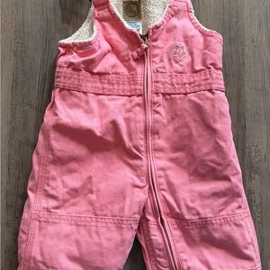 Berne Insulated Warm Pink Baby Insulated Overalls